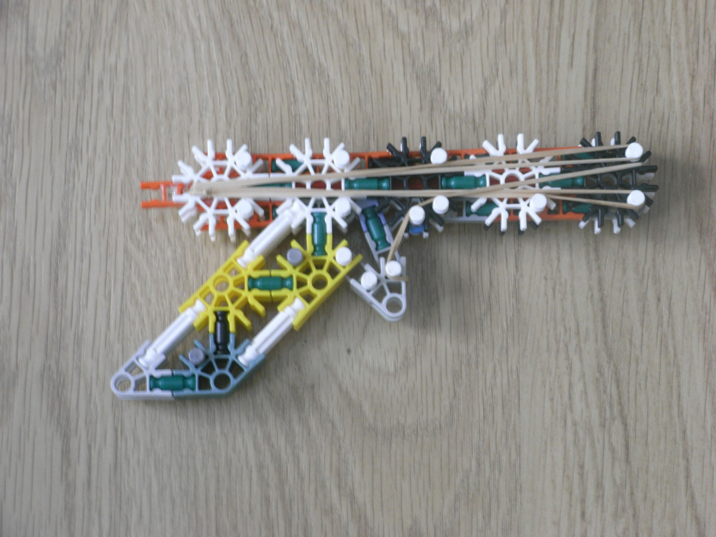 Knex Pistol Instructions 4 Steps Instructables