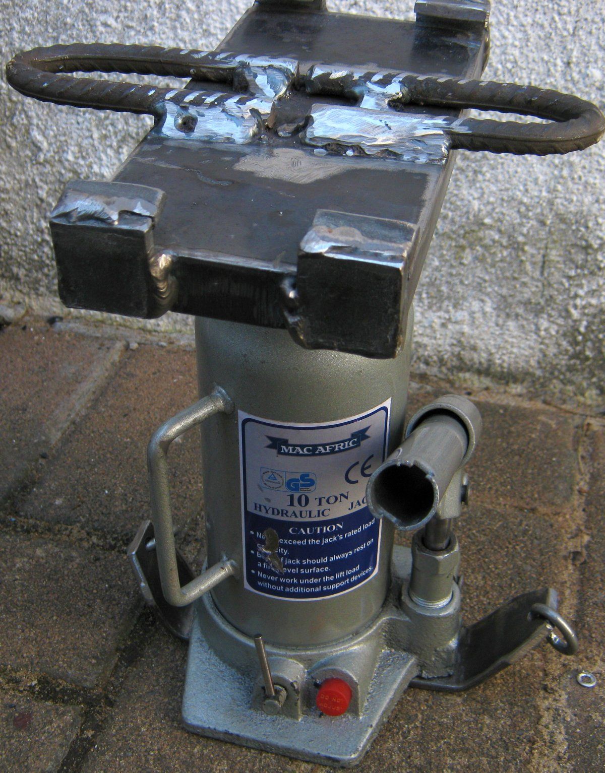 Build a 10 Ton Hydraulic Press 6 Steps Instructables