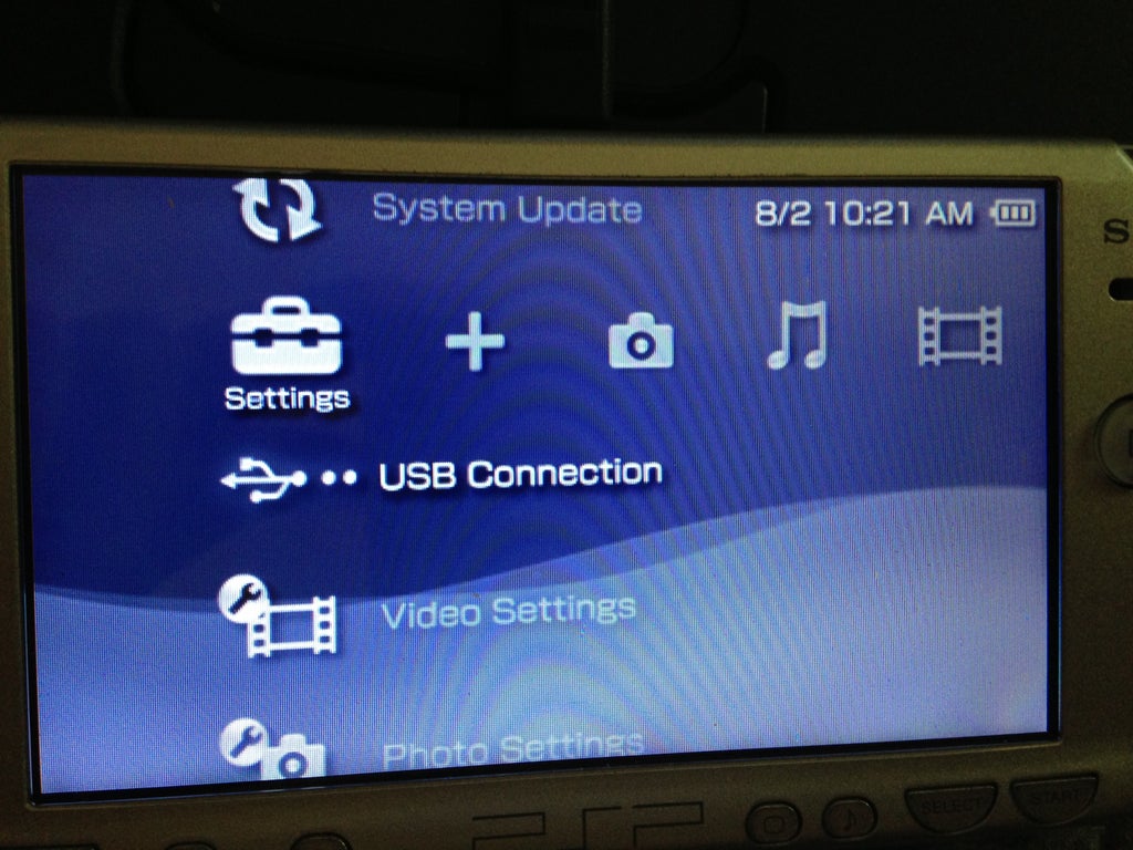 Installing Custom Firmware On A Psp 9 Steps Instructables Installing Custom Firmware On A Psp 9 Steps Instructables