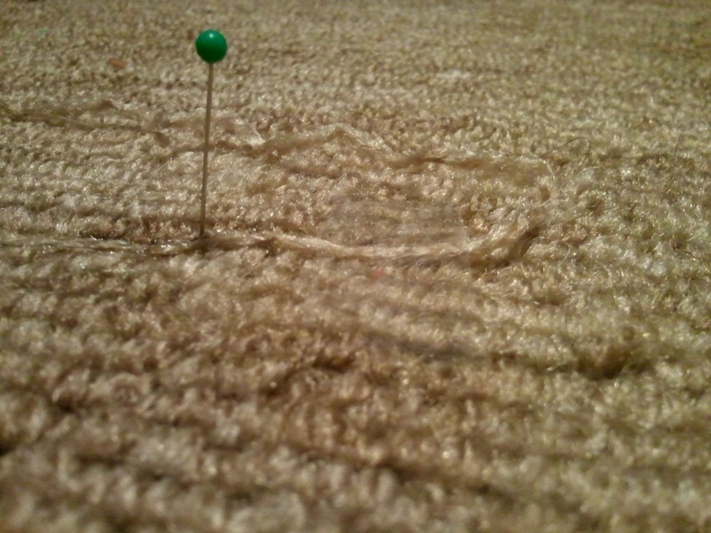 Fix a Snag in a Rug 5 Steps (with Pictures) Instructables