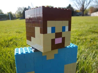 Lego Minecraft Steve Skin With Pictures Instructables Lego Minecraft Steve Skin With Pictures Instructables