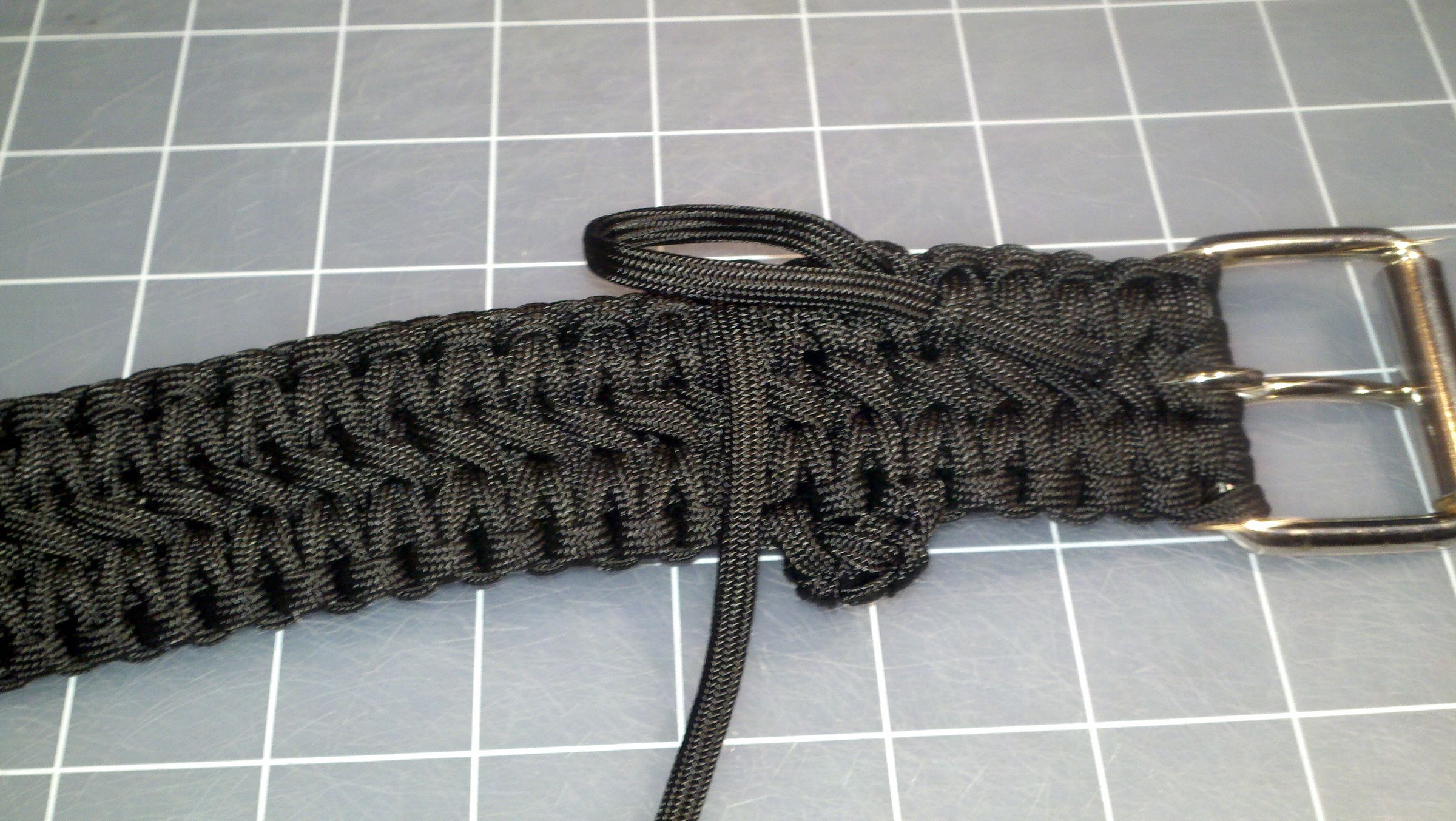 paracord belt patterns