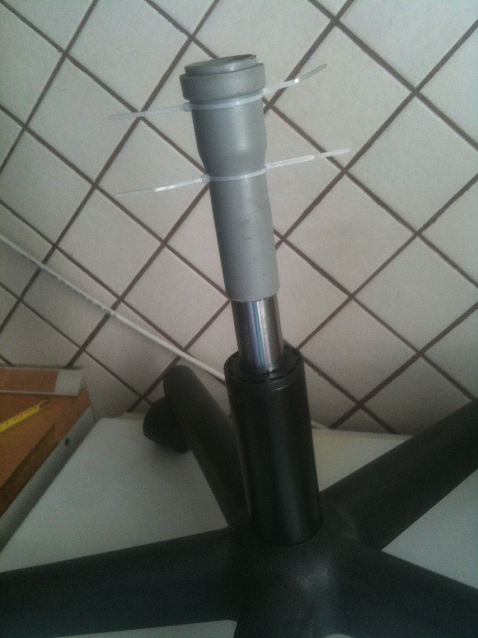 How To Fix Make Sinking Office Chair Reusable 9 Steps Instructables