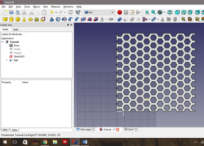 Advanced Hexagonal Mesh in Freecad : 19 Steps (with Pictures ...
