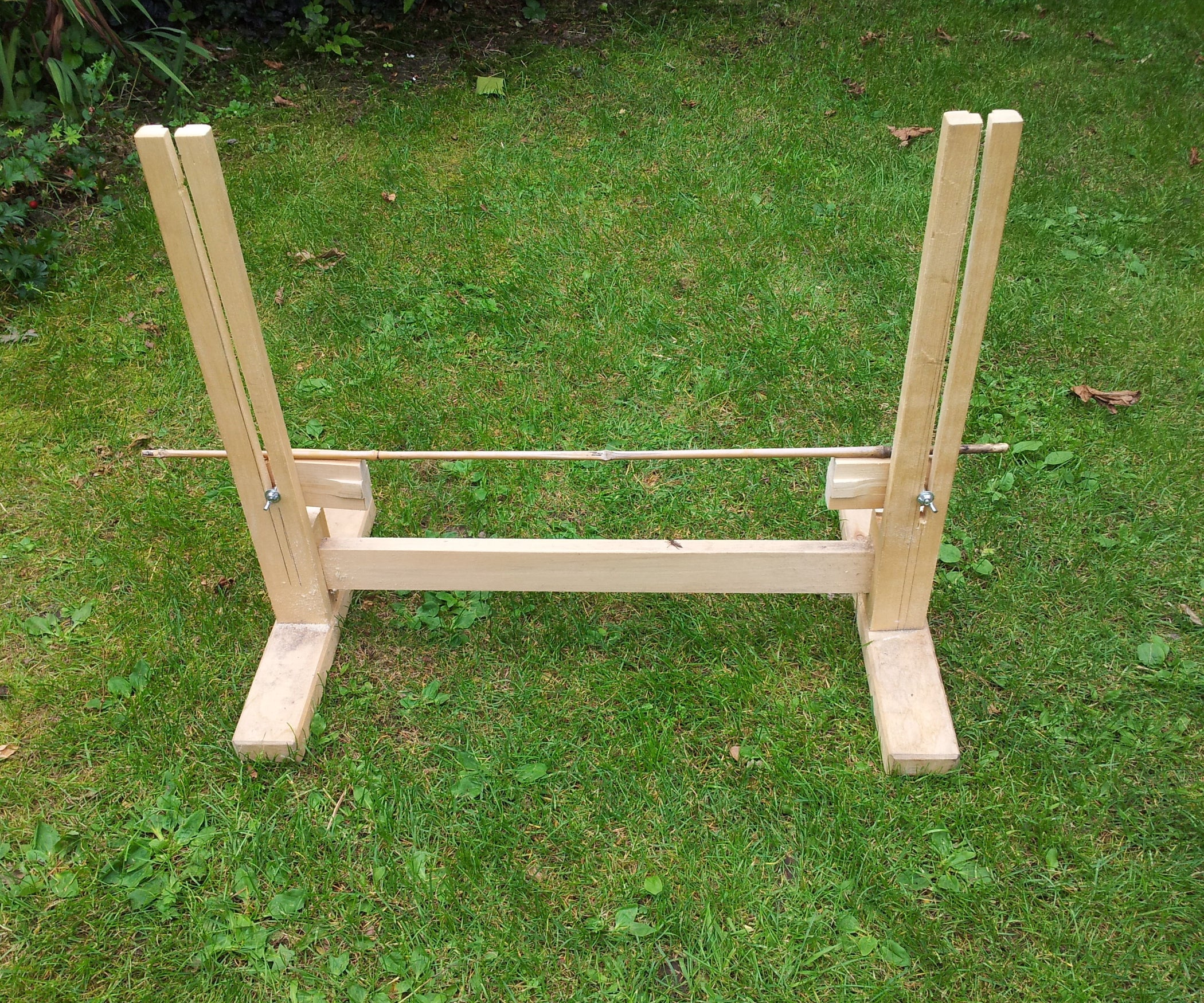 Simple Heightadjustable Dog Hurdles 3 Steps Instructables