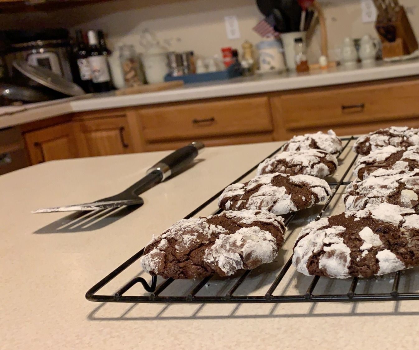 DIY guide for Brownie Crinkle Cookies with step-by-step instructions