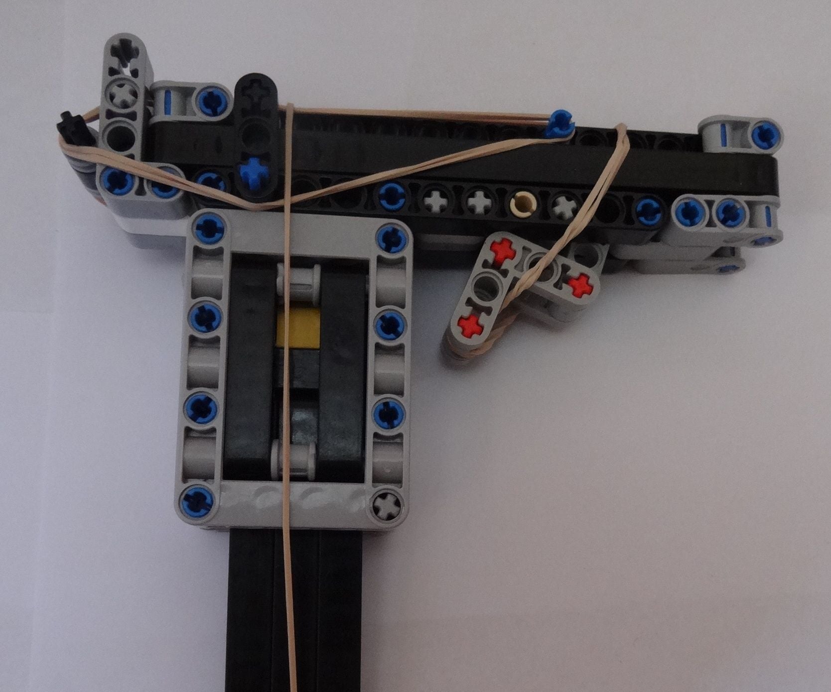 Lego and Rubber Band Pistol 13 Steps Instructables