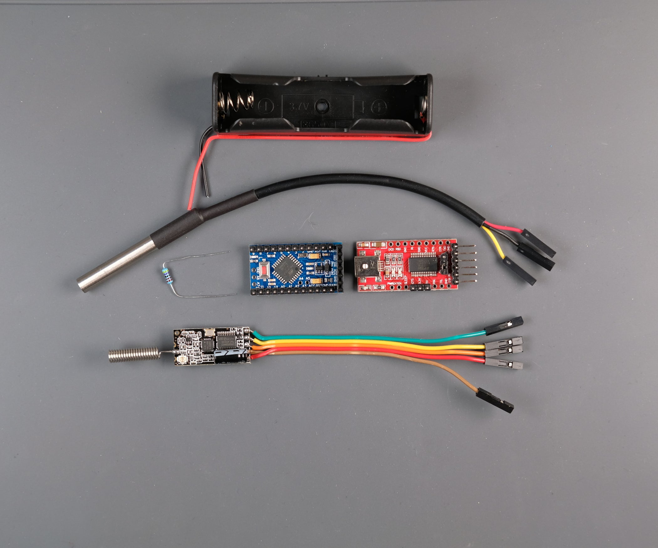 Easy IOT Low Power Wireless Temperature Sensors 11 Steps