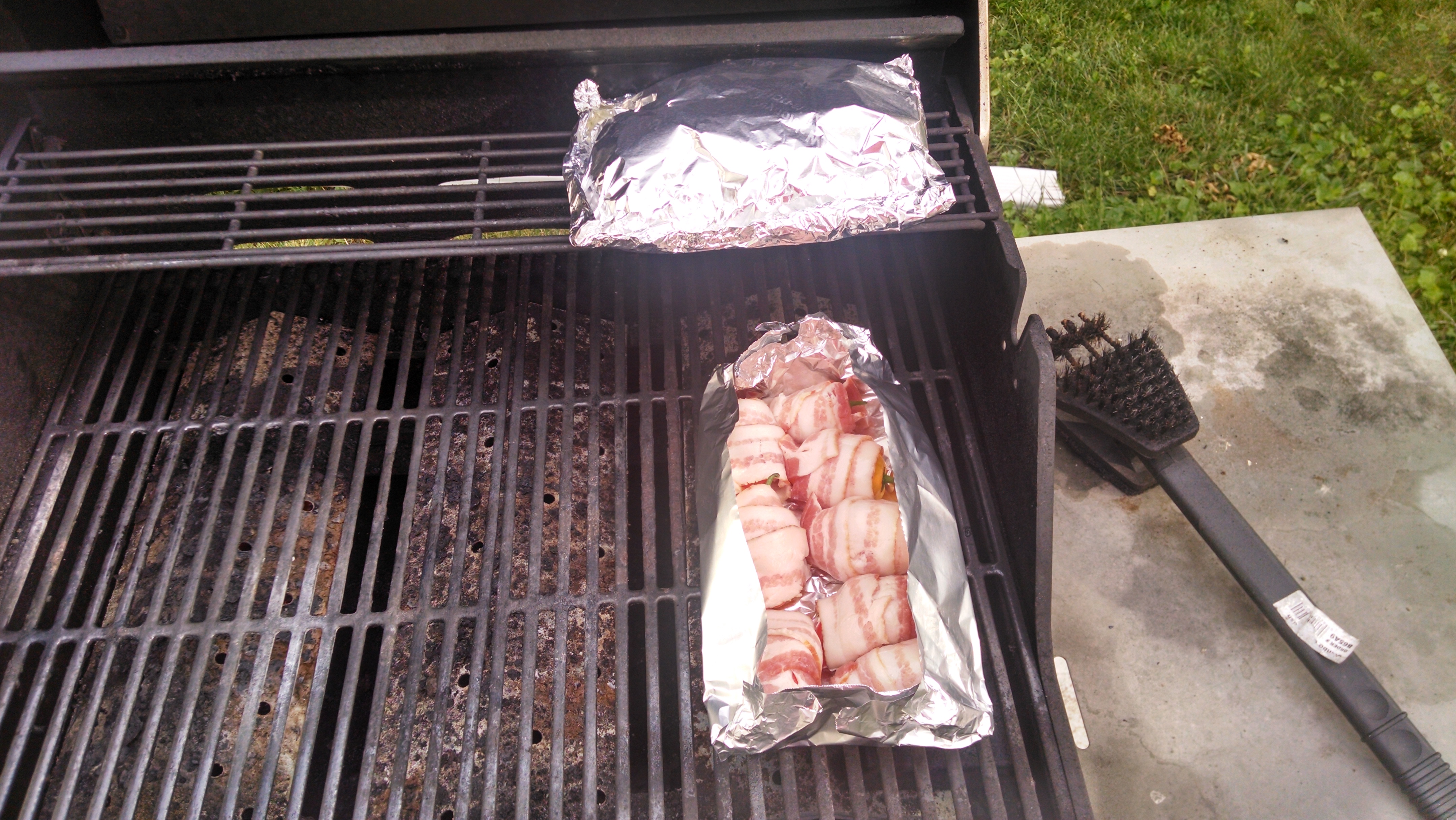 Bacon Wrapped Stuffed Sweet Peppers 5 Steps Instructables