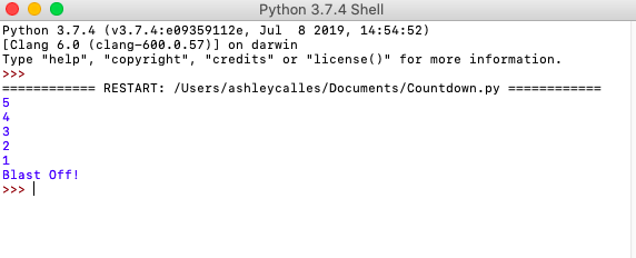 How To Write A Simple Countdown Recursive Function In Python 10 Steps Instructables