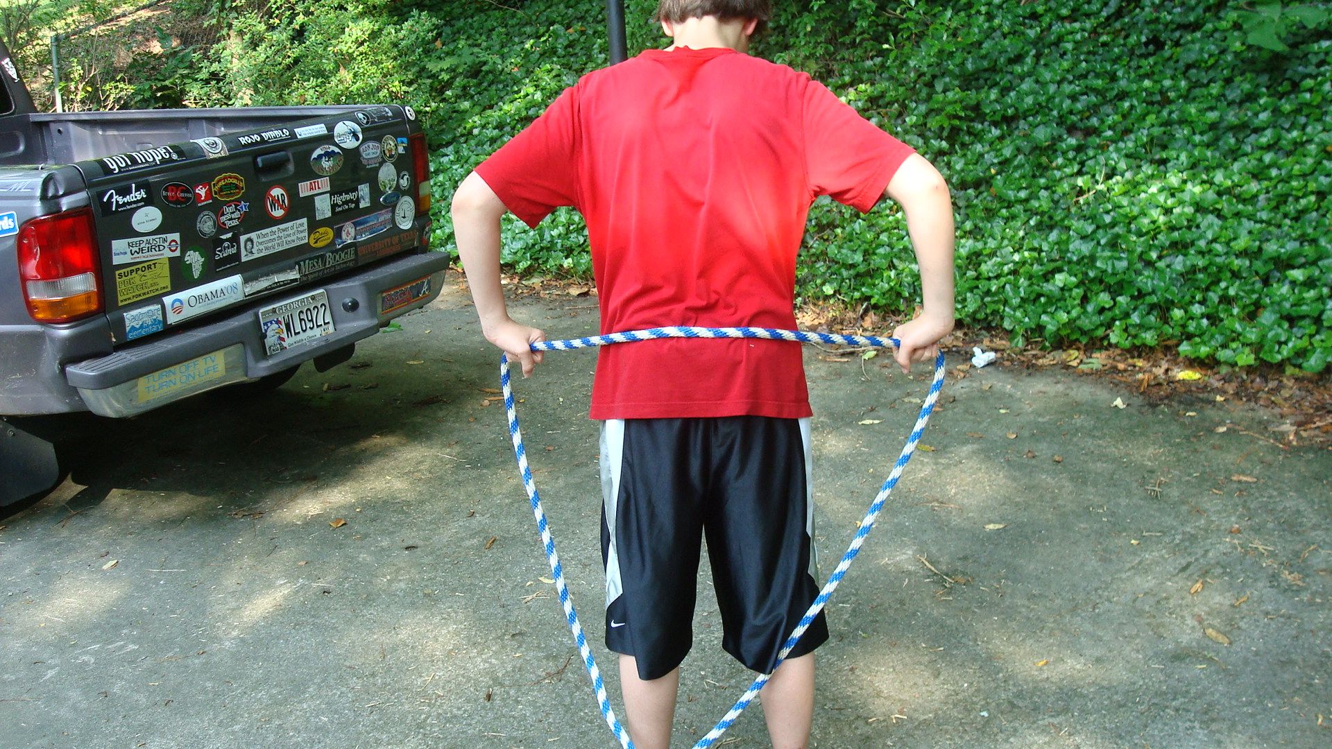 How to Climb a Tree (using Only Rope!) the Fun/simple Way 6 Steps