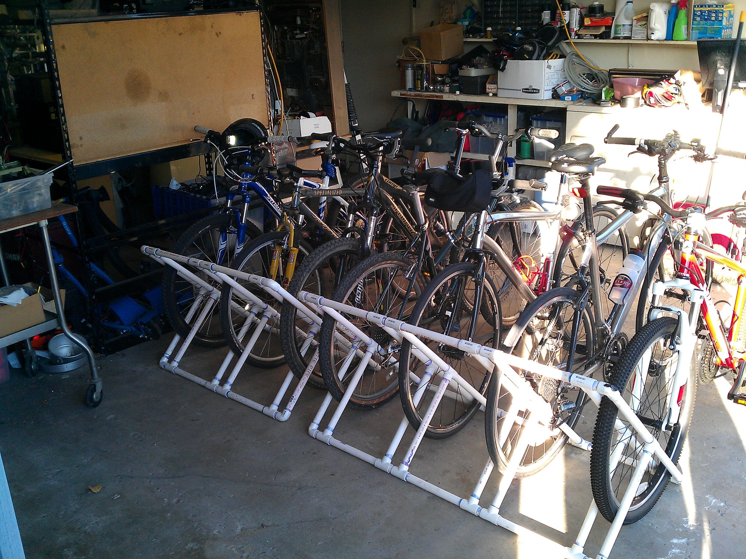 PVC Truck Bed Bike Rack Instructables