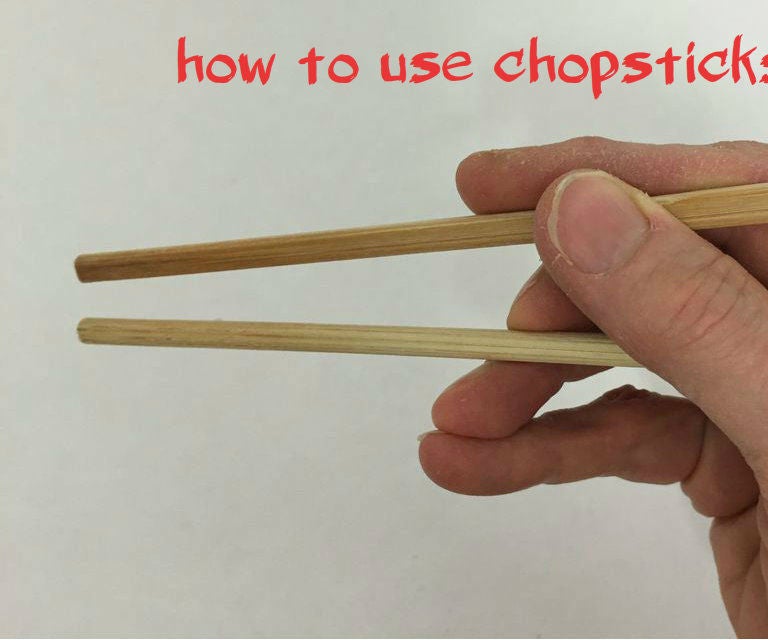 How to Use Chopsticks 3 Steps (with Pictures) Instructables
