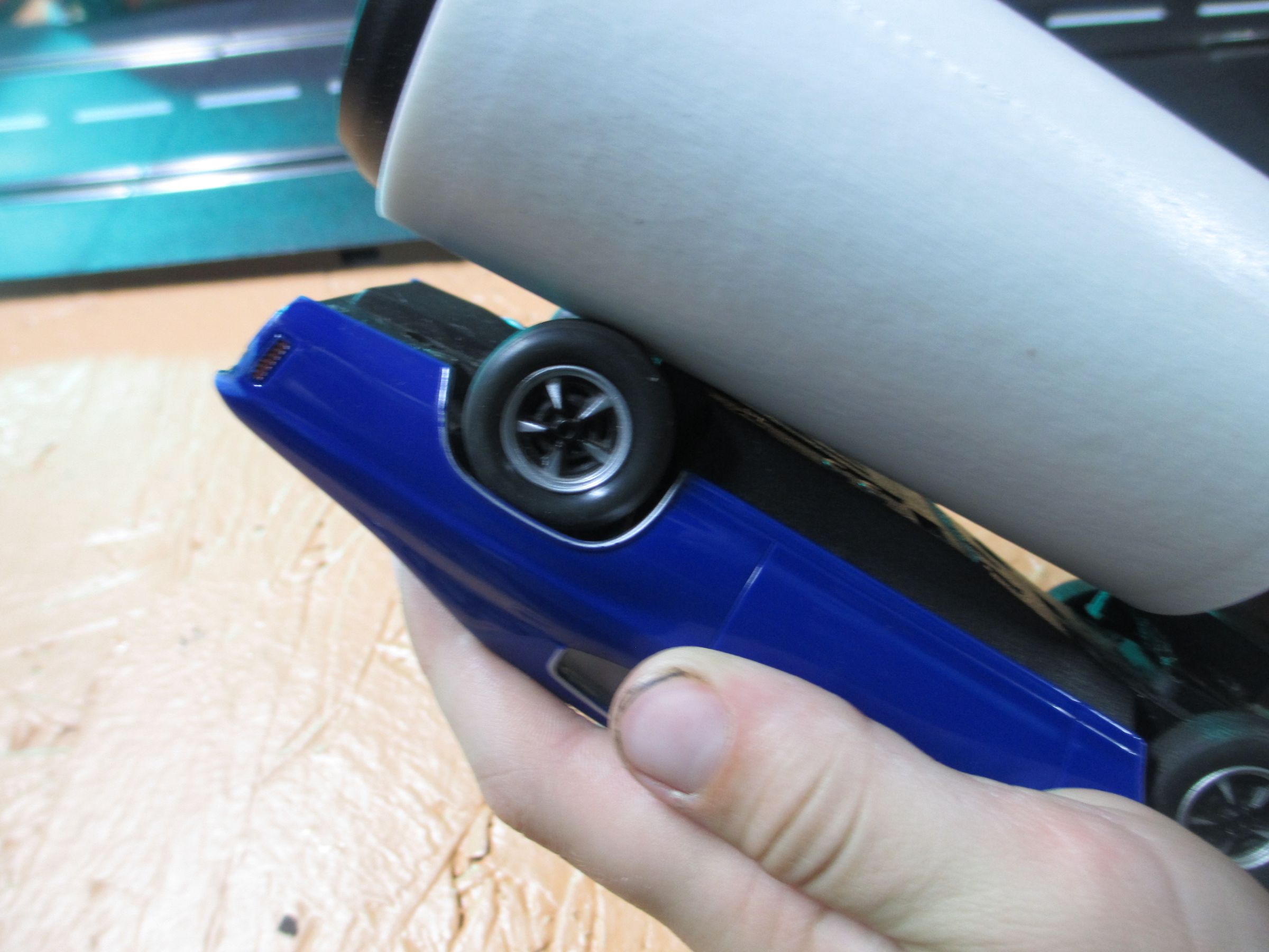 cleaning slot cars