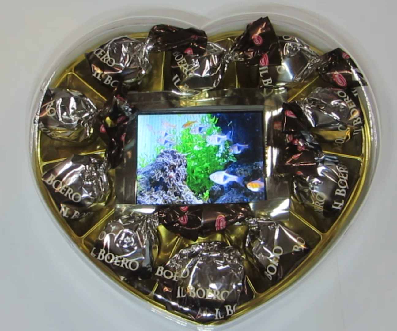 DIY guide for Animated Chocolate Box (with Arduino Uno) with step-by-step instructions
