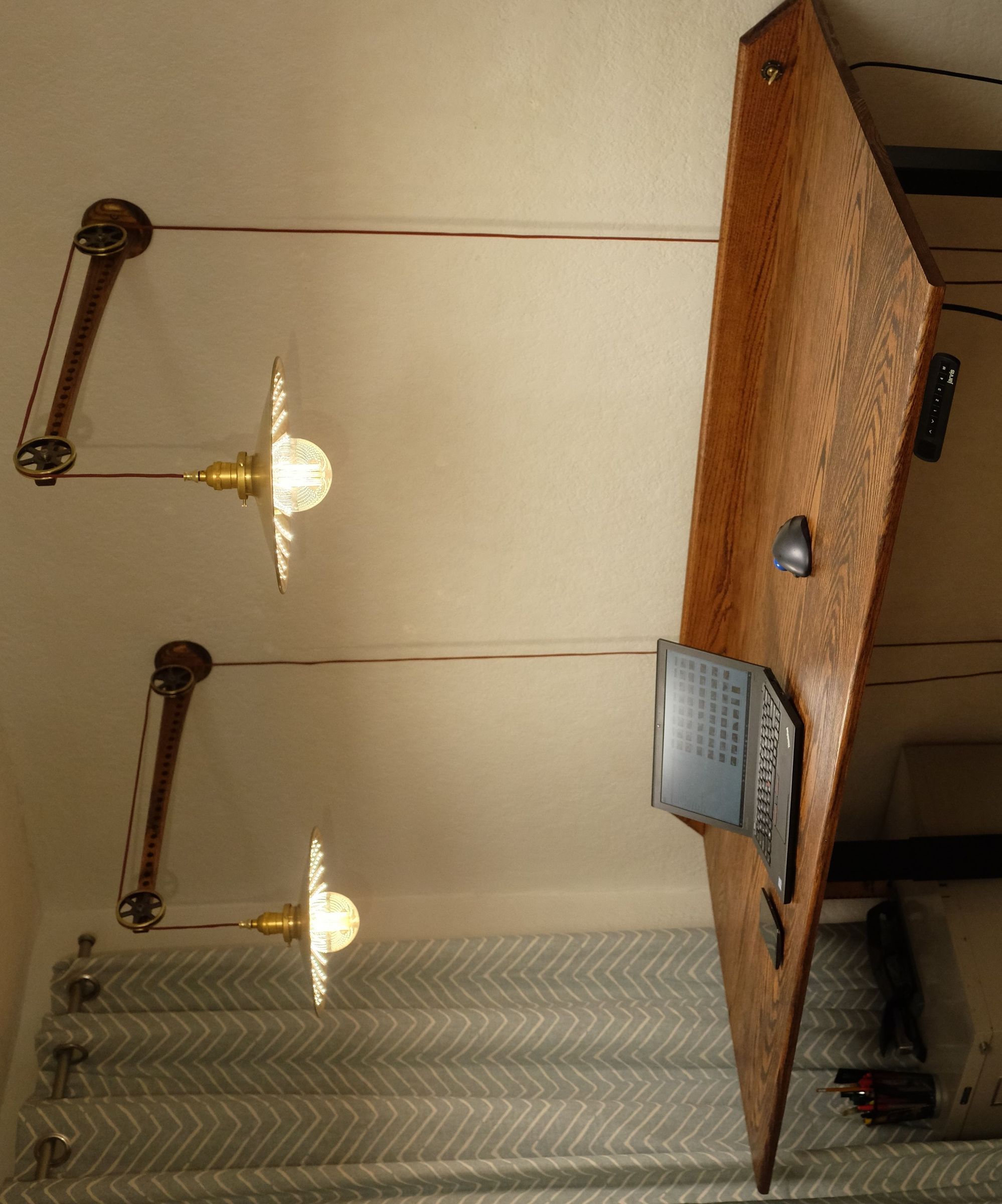 Standing Desk Pulley Lamps 16 Steps (with Pictures) Instructables