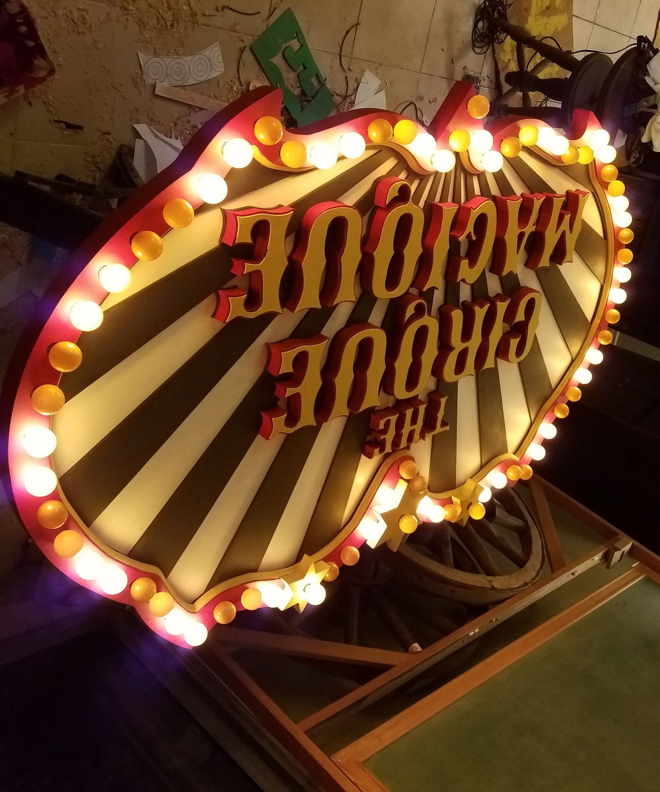 Chasing Lights Marquee Sign 3 Steps (with Pictures) Instructables