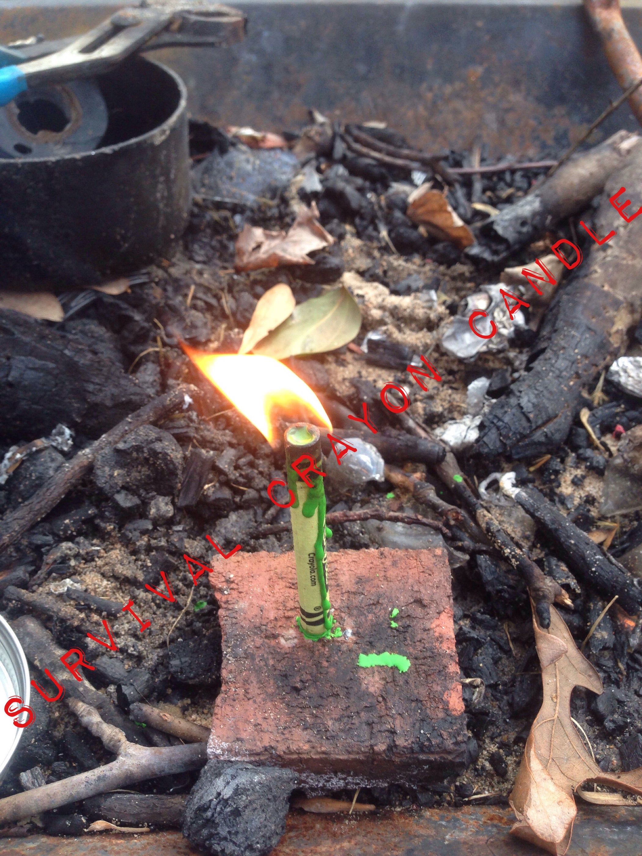 Survival Candles 3 Steps Instructables