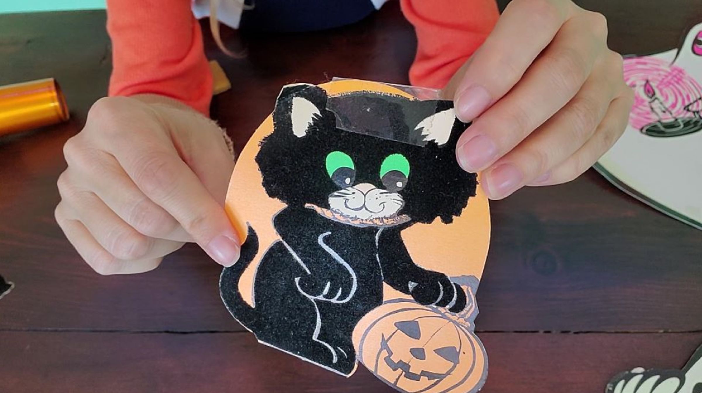 Easy Way to Remove Sticky Tape Residue From Paper Decorations