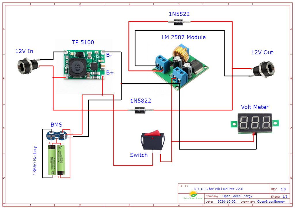 Diy Mini Ups For Wifi Router V2 0 20 Steps With Pictures Instructables