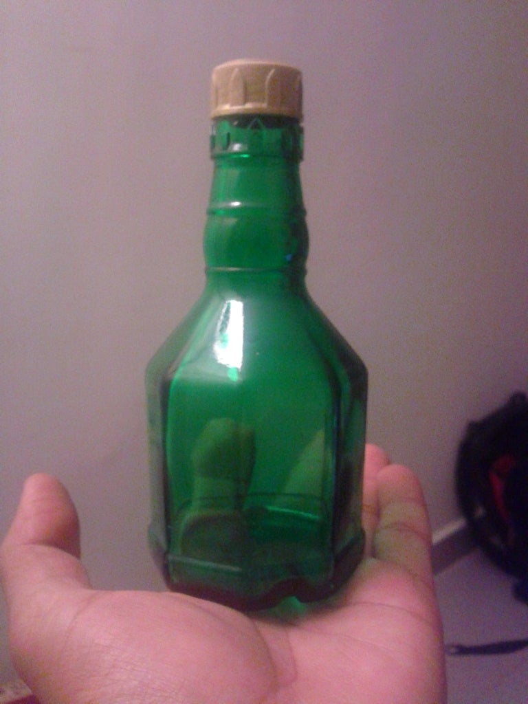 Jute Strings Glass Bottle Decoration Instructables jute strings glass bottle decoration