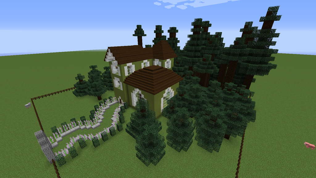 Minecraft Mansion 6 Steps Instructables Minecraft Mansion 6 Steps Instructables