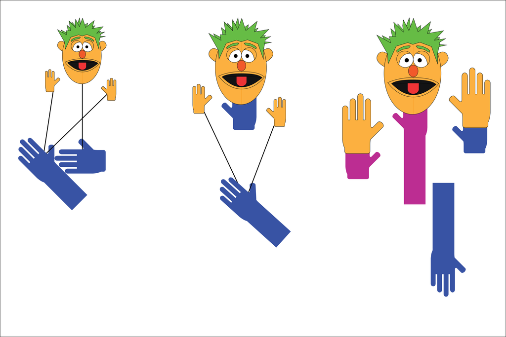 Diy Muppet Puppet : 8 Steps (With Pictures) - Instructables