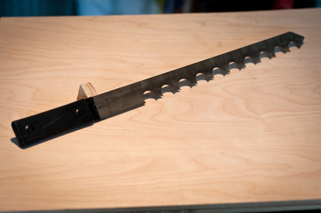 DIY guide for Titanium Snow Saw with step-by-step instructions