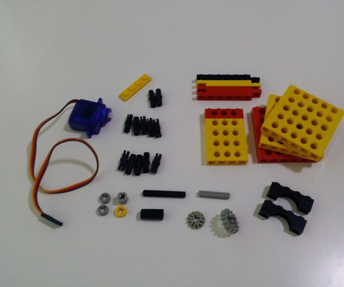Servo SG90 With Unmodified Lego 8 Steps Instructables