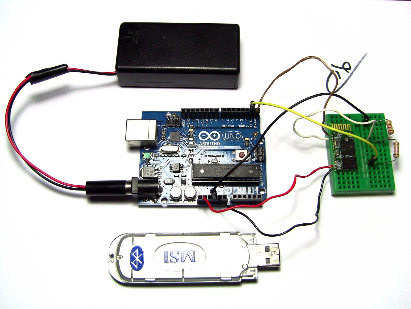 Cheap 2-Way Bluetooth Connection Between Arduino and PC : 5 Steps (with ...