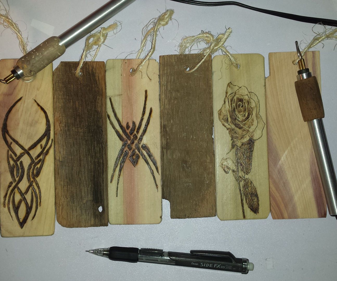 Pyro-Carpenter Bookmarks 