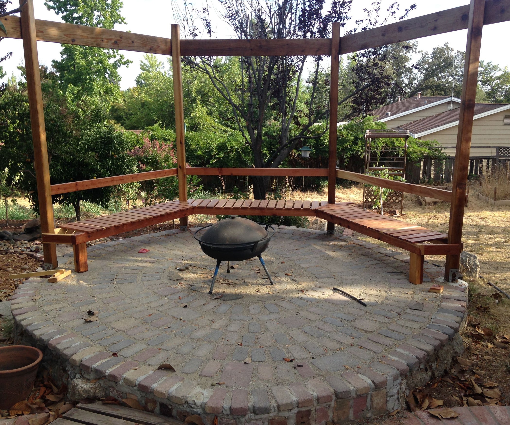 Gazebo Part 1 Foundation Overview 7 Steps (with Pictures