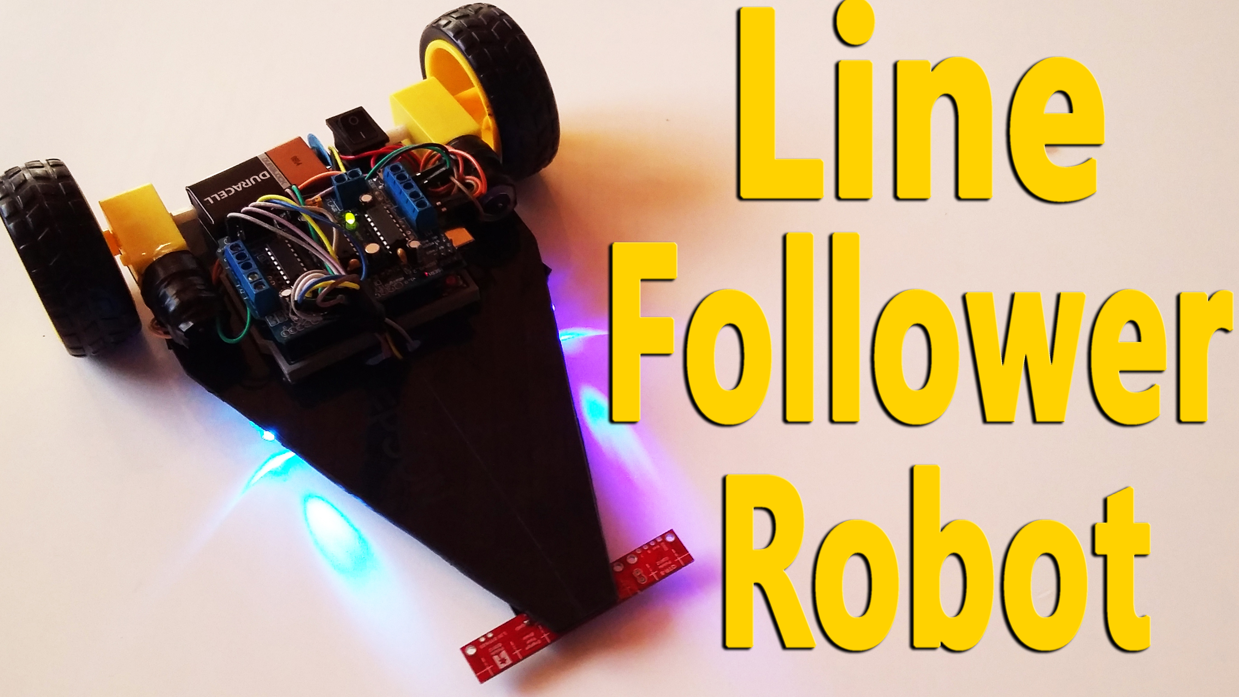 line follower robot instructables
