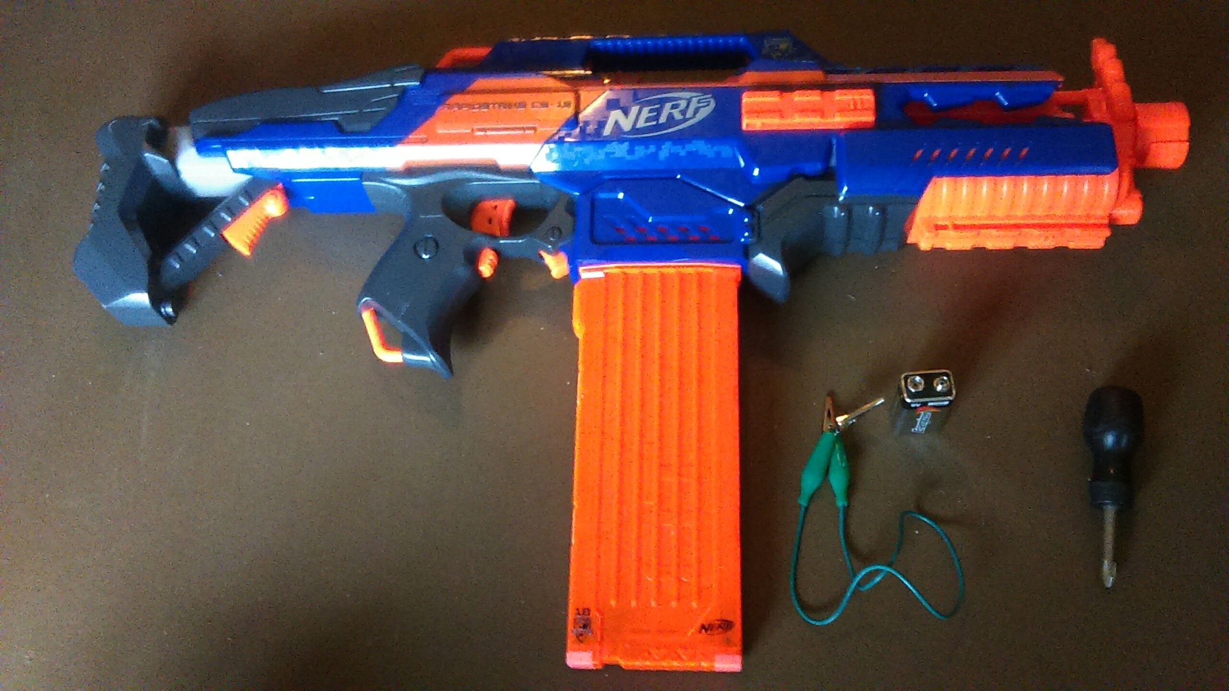 nerf rapidstrike voltage mod