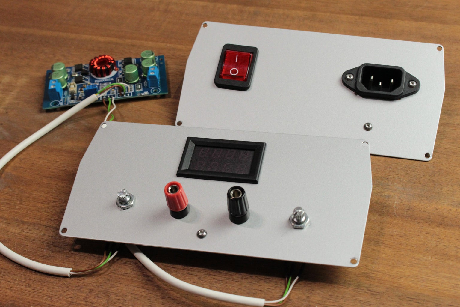Build Your Own Variable Lab Bench Power Supply : 4 Steps (with Pictures ... Circuit Diagram