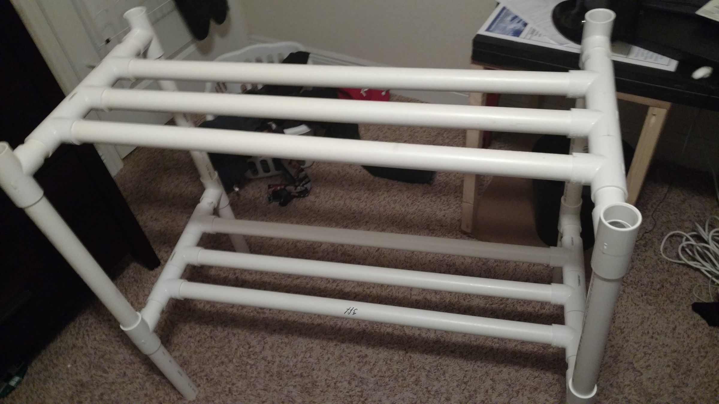 PVC Pipe Shoe Rack 7 Steps (with Pictures) Instructables