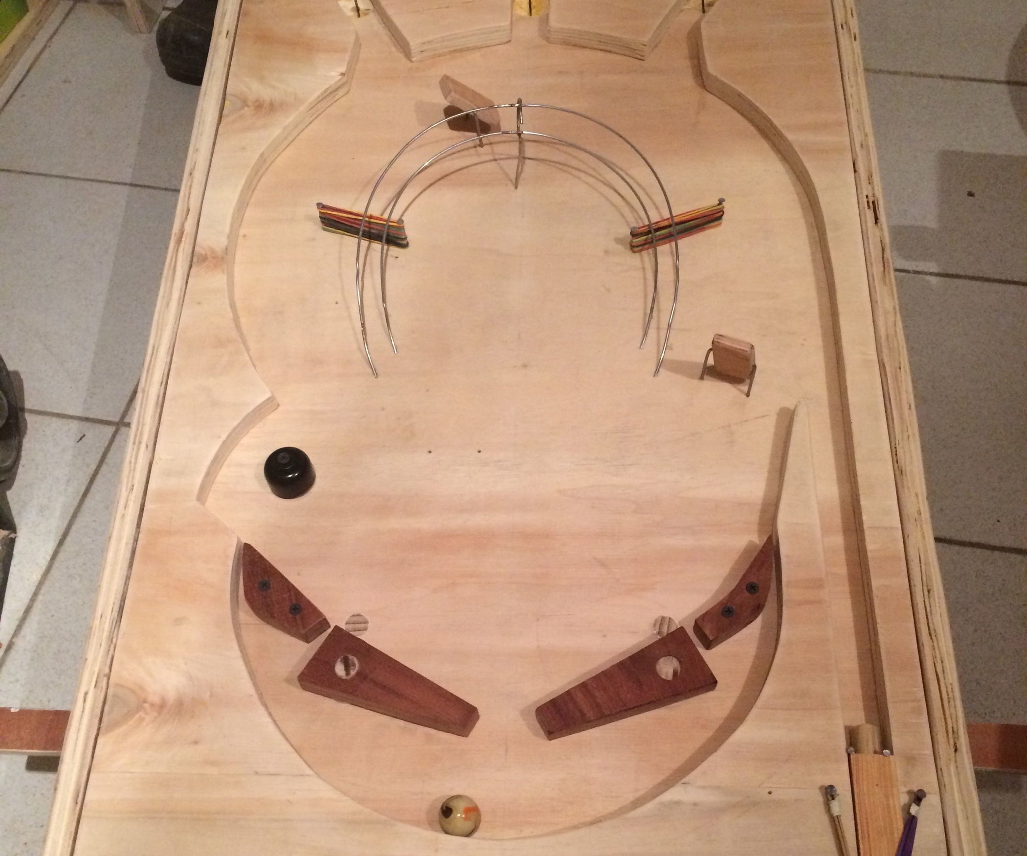 Wooden Pinball Table 7 Steps Instructables