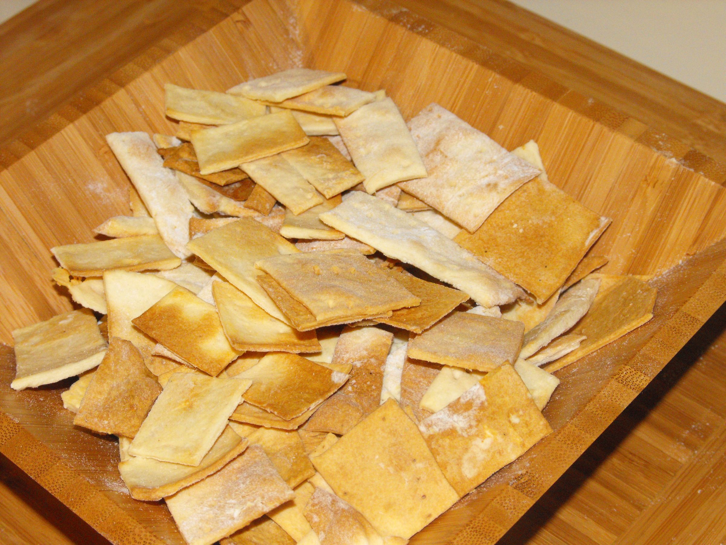 Homemade Simple Crackers