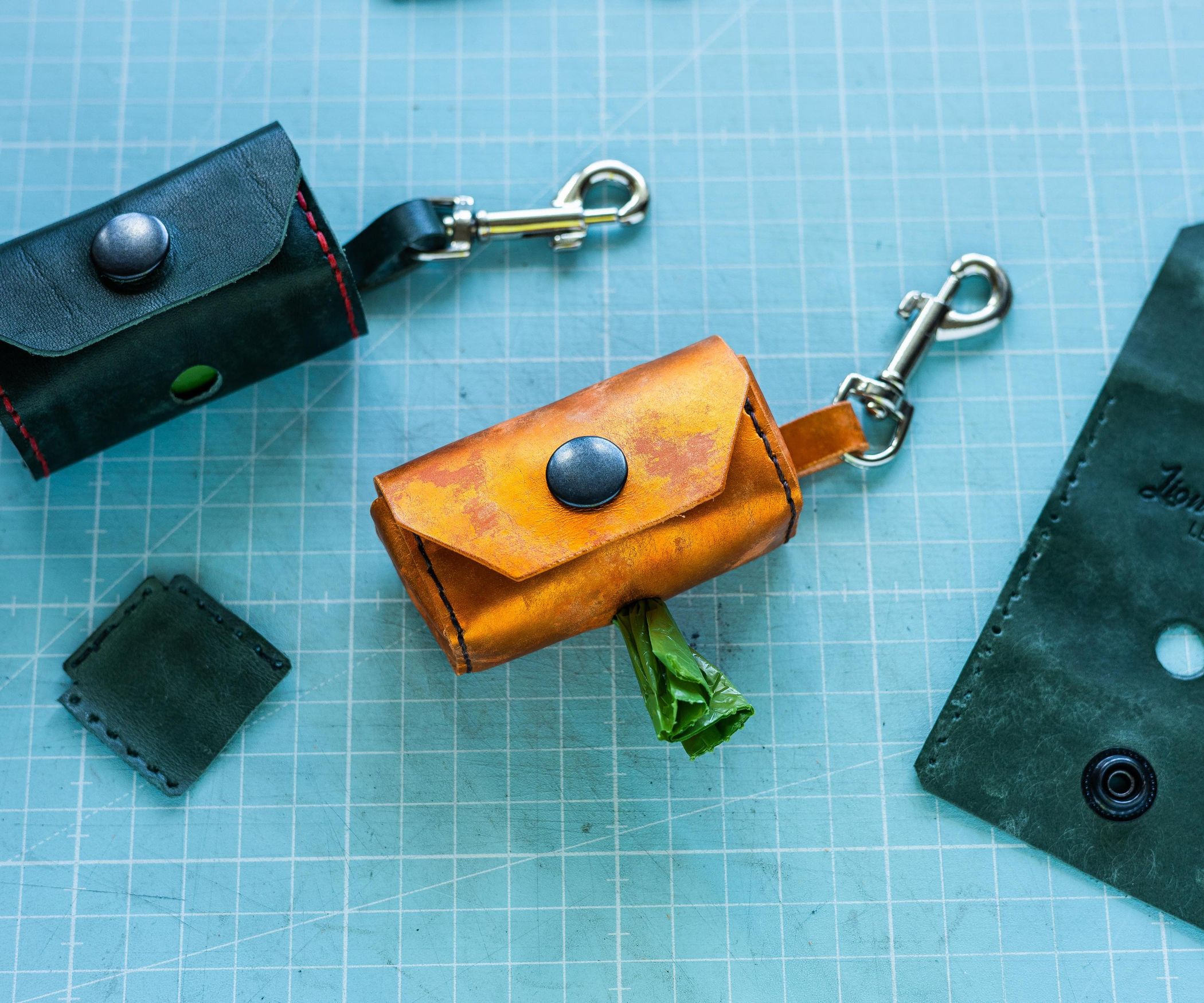 Leather Dog Poop Bag Holder / Dispenser 6 Steps (with Pictures