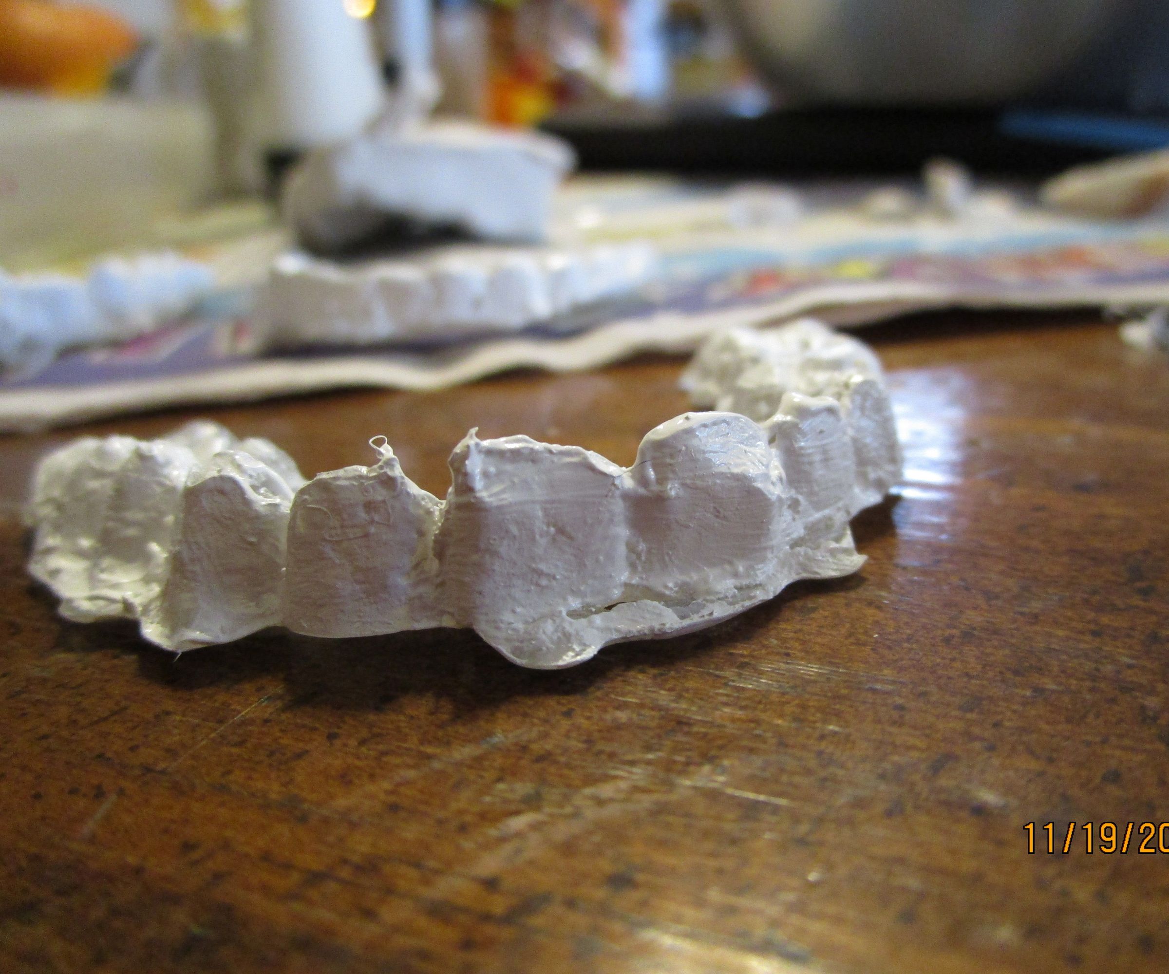 hot glue teeth DIY Project DIY Project Image