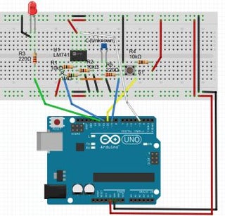 Capacitance Meter With Arduino And 741 Op Amp 6 Steps Instructables