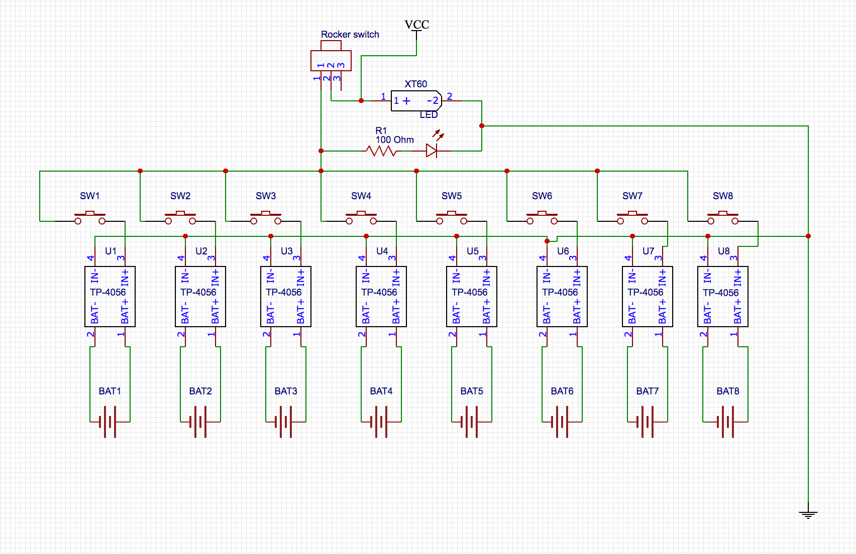 DIY 18650 Lithium Ion Cells Charging Grid : 7 Steps (with Pictures ...