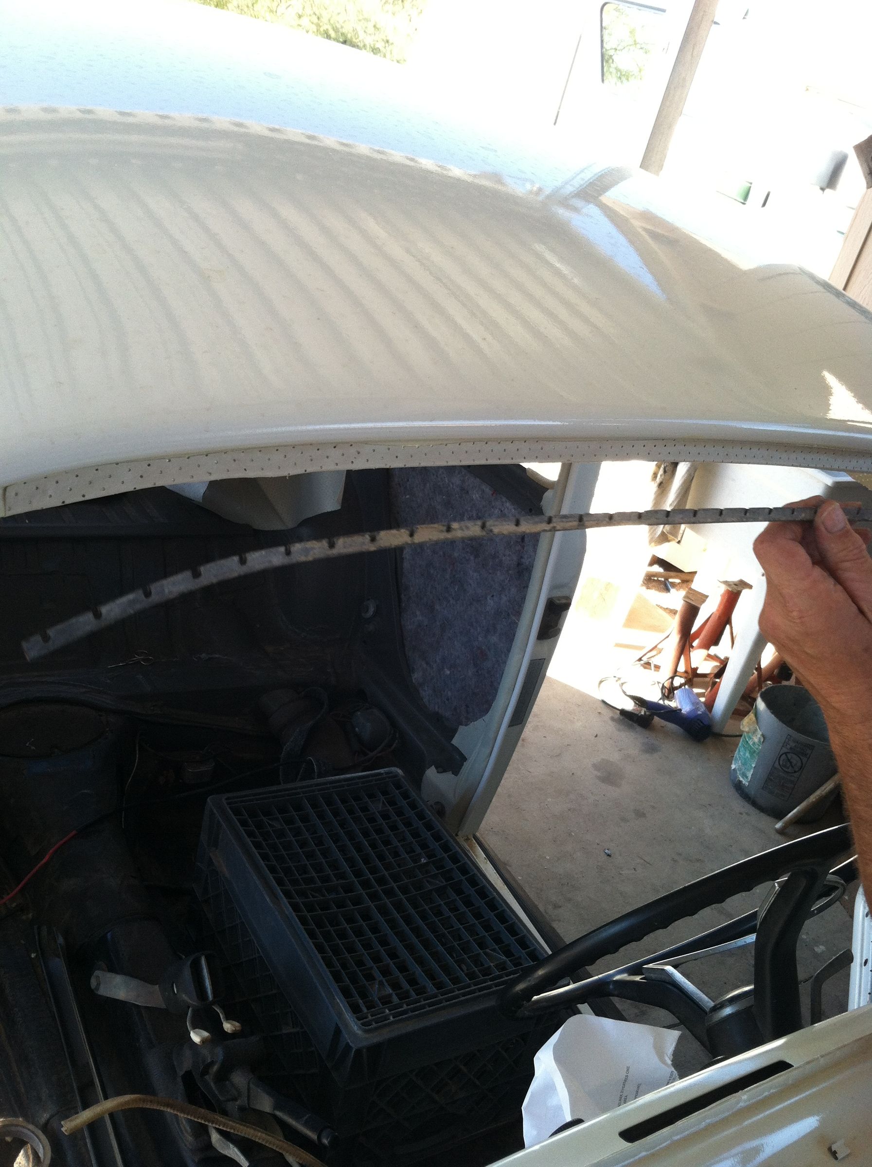 Install a Vinyl Headliner in a Vintage VW Beetle Instructables