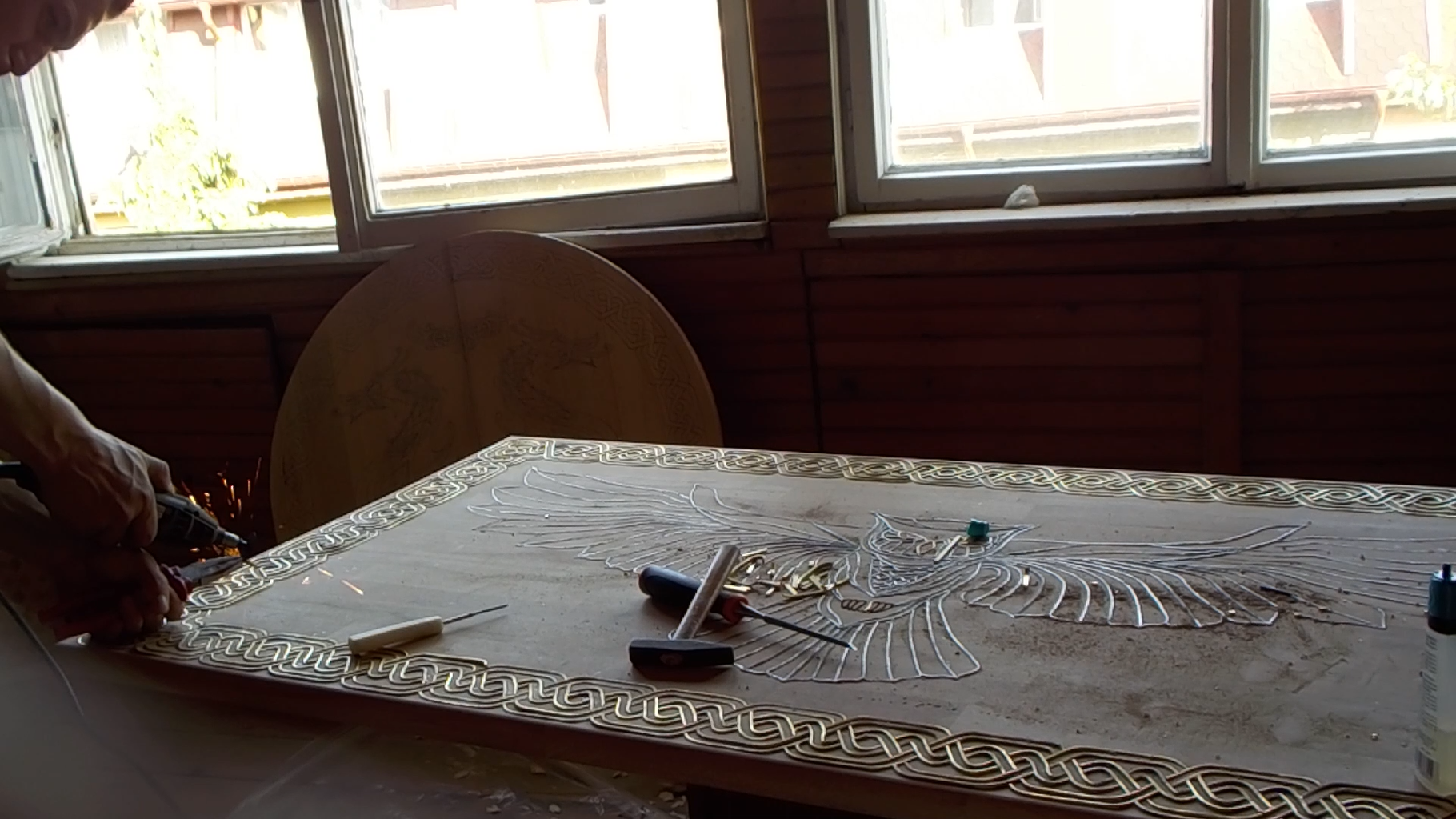 Cool Metal Inlays. Brass and Aluminum Inlay. New Inlay Techniques. : 7 ...