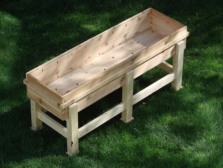 Waist High Planter Box 6 Steps With Pictures Instructables - Garden Bench With Planters Woodworking Plans Waist High Planter Box 6 Steps With Pictures Instructables - Garden Bench With Planters Woodworking Plans
