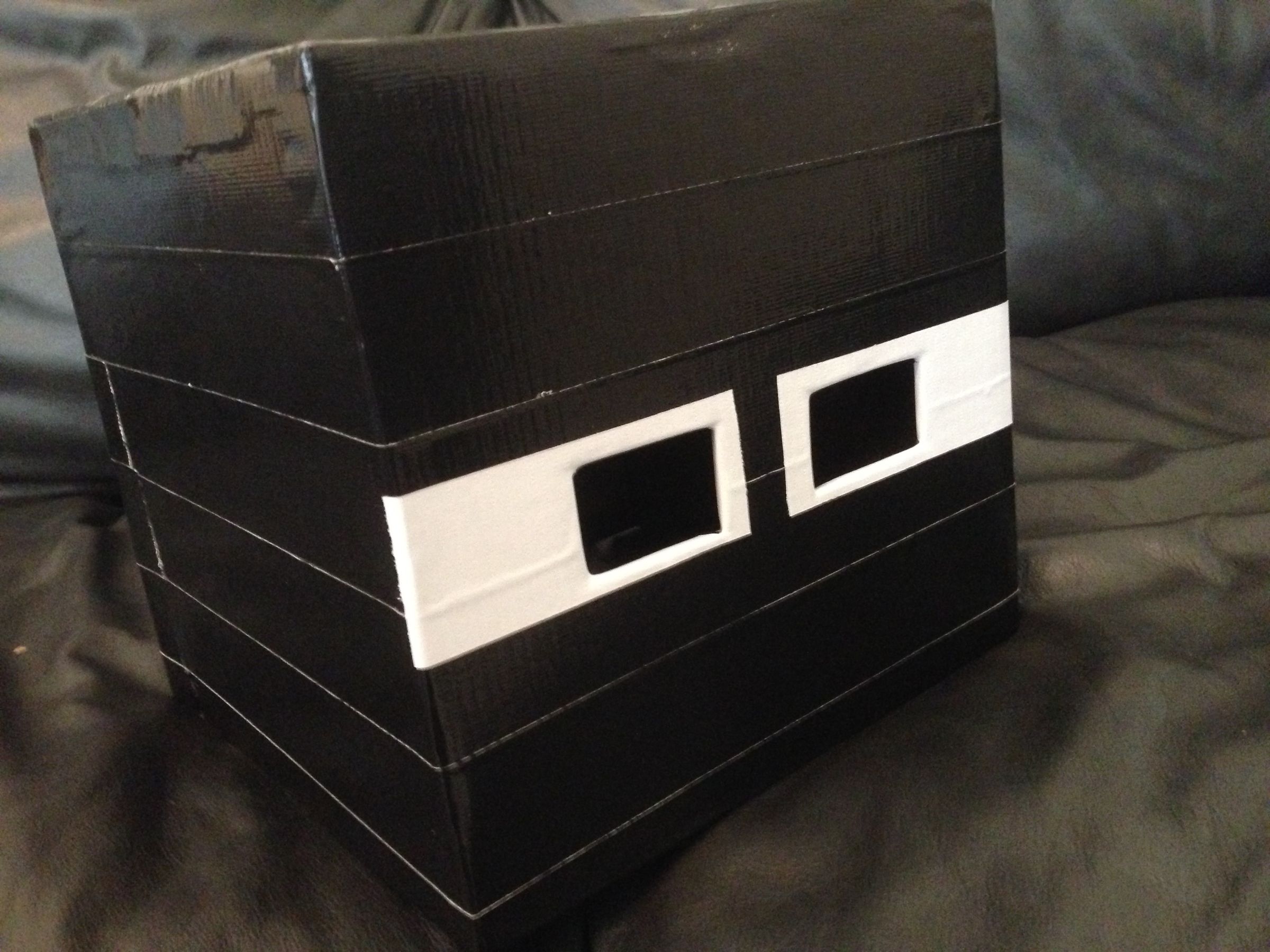 Easy Minecraft Enderman Costume 17 Steps Instructables