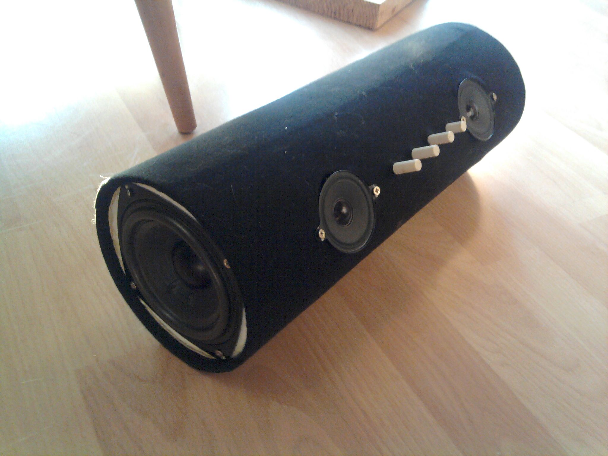 Awsome speaker tube from old computer speakers