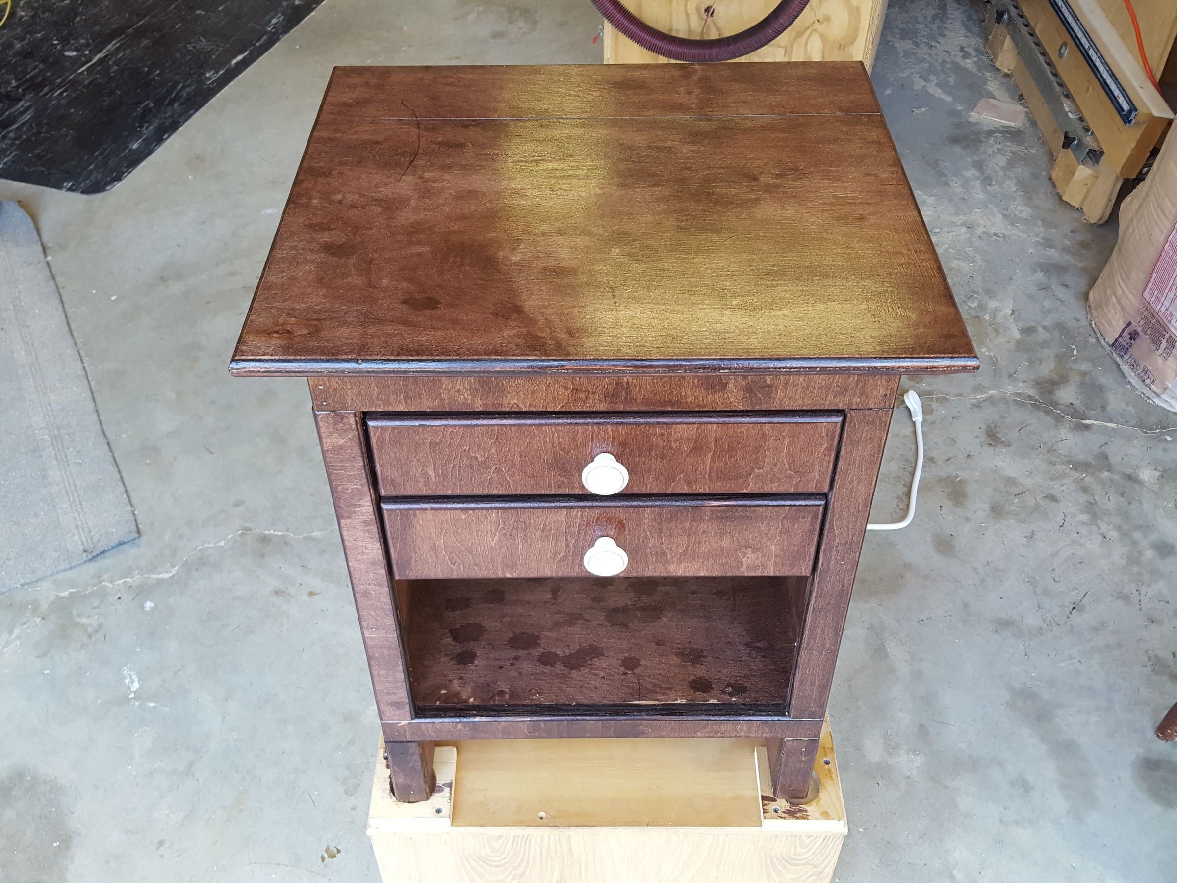 Nightstand With Hidden Power Compartment 12 Steps (with Pictures