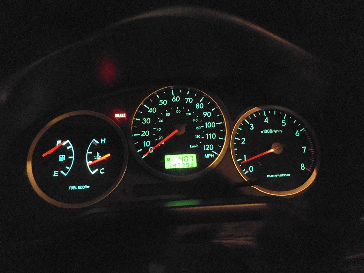 Replace Instrument Panel Lights on 2000 2007 Subaru Impreza 4 Steps