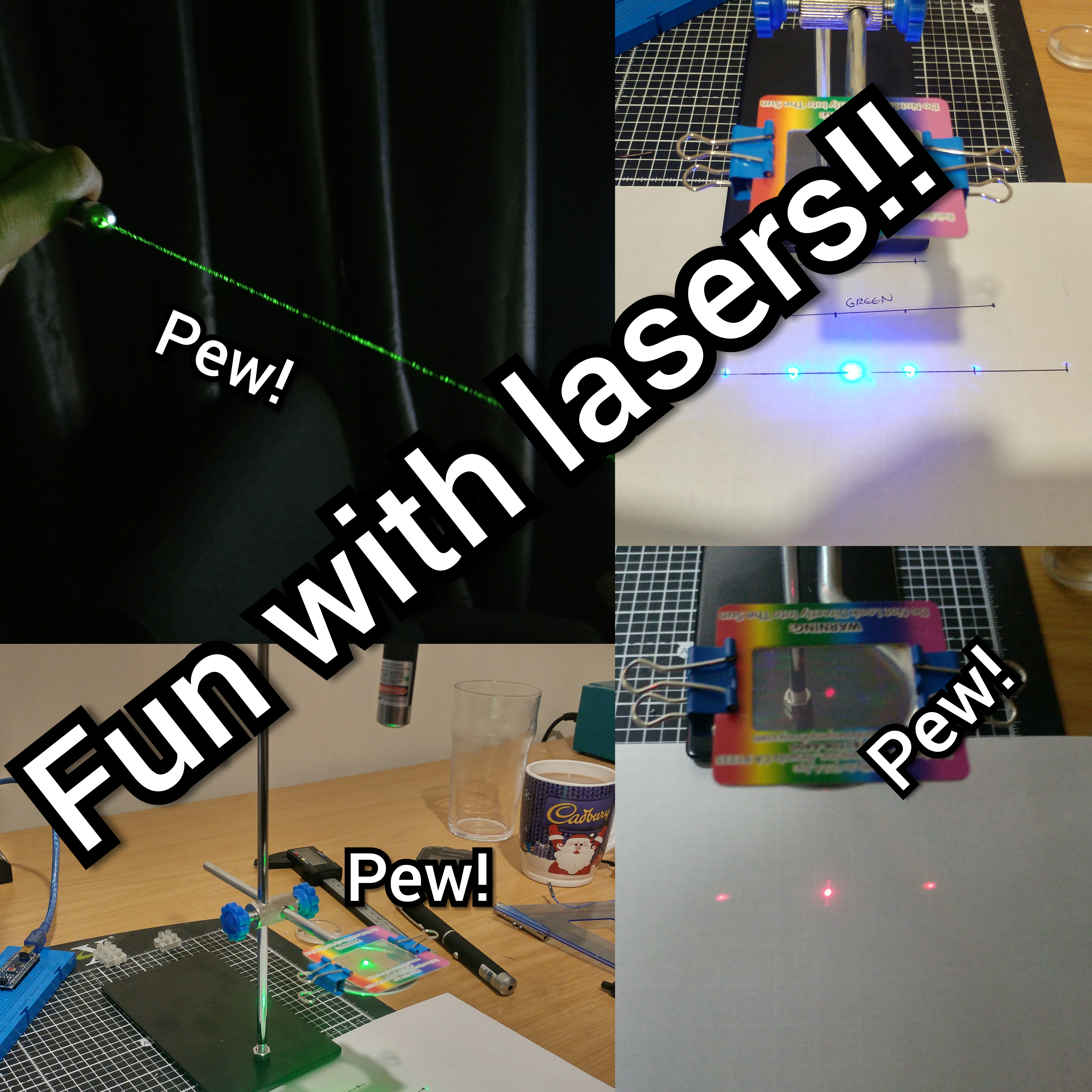 Measuring Laser Wavelengths 4 Steps (with Pictures) Instructables